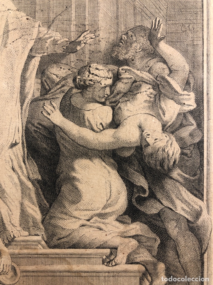 Arte: Antiguo grabado de san ignacio - Foto 3