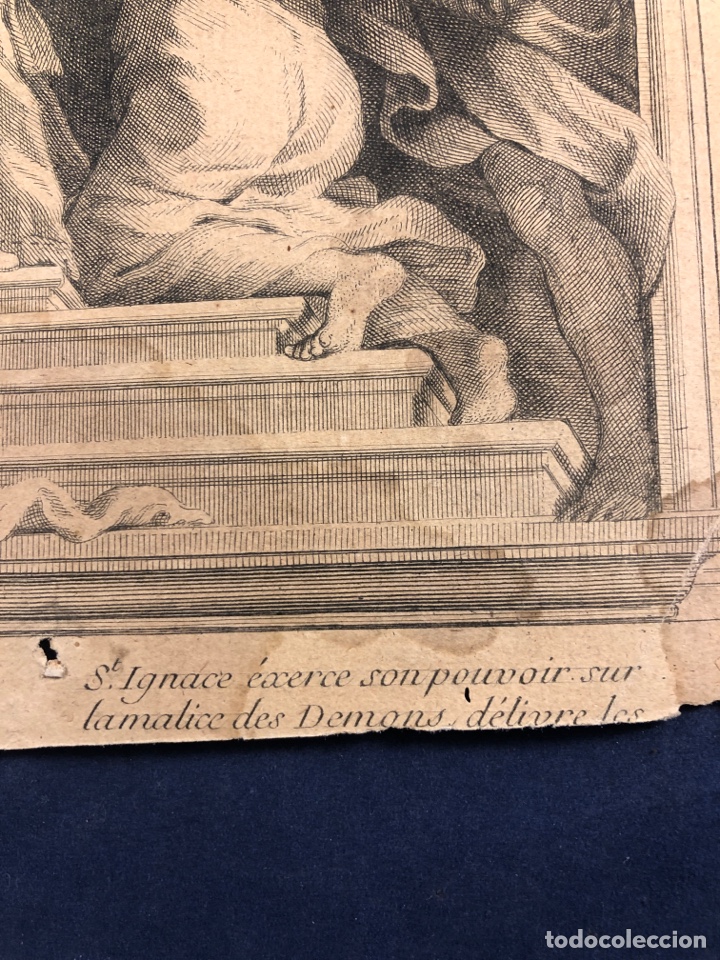 Arte: Antiguo grabado de san ignacio - Foto 5