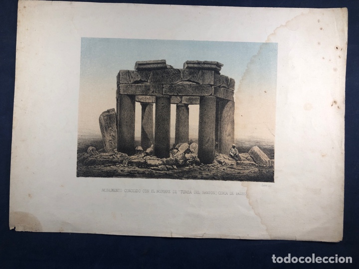 Arte: Monumento conocido con el nombre de Tumba del santon cerca de Balbek