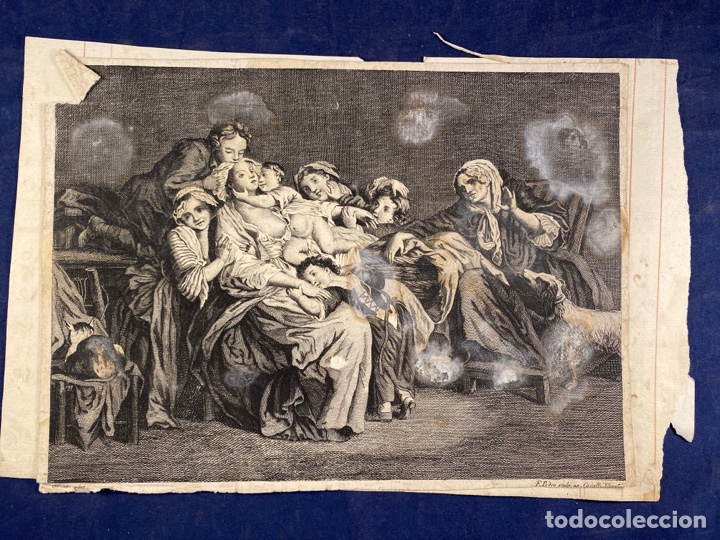 Arte: Grabado antiguo - Foto 1