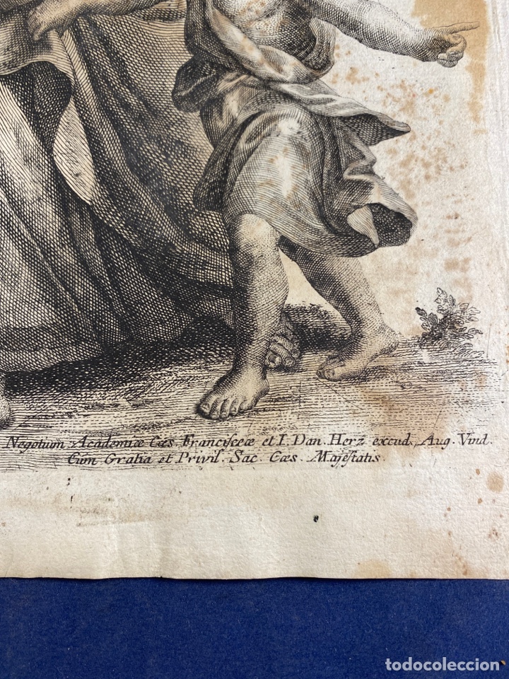 Arte: Antiguo grabado BASMATH - Foto 4