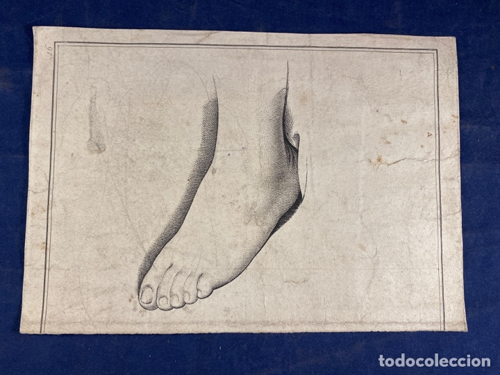 Arte: Estudio de pie grabado - Foto 1