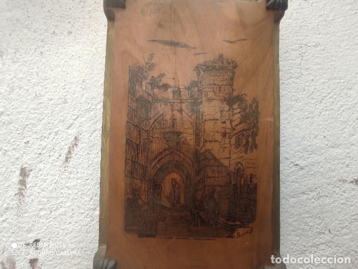 Arte: grabado de jerusalen en madera - Foto 3