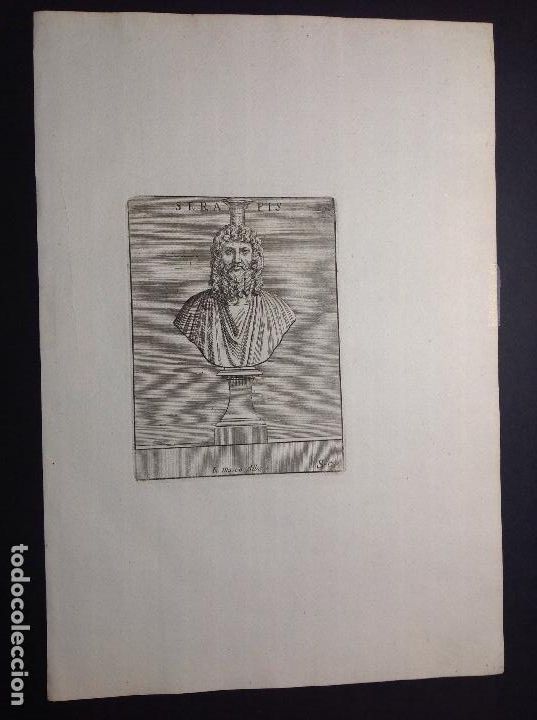 Arte: An&oacute;nimo siglo XVIII. Serapis. - Foto 1