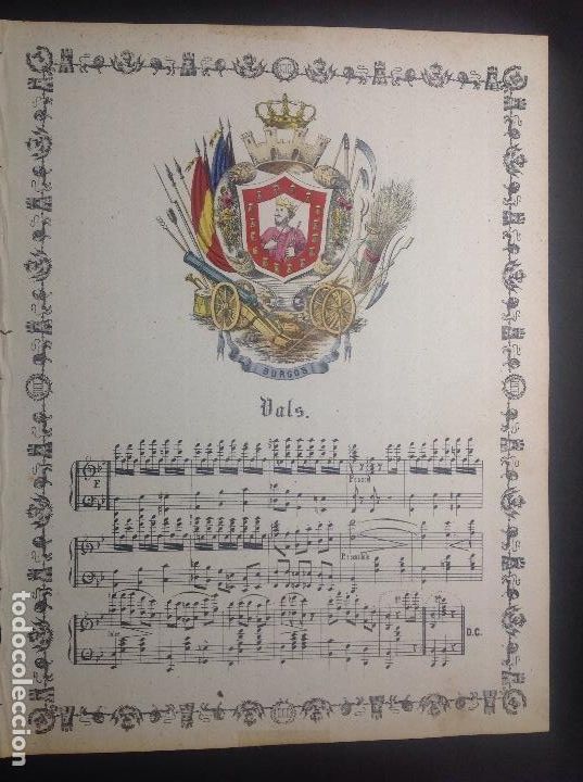 Arte: An&oacute;nimo. Escudo de la ciudad de Burgos. - Foto 1
