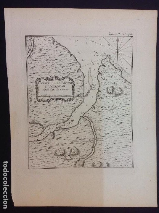 Arte: An&oacute;nimo. Mapa d Guayana. - Foto 1