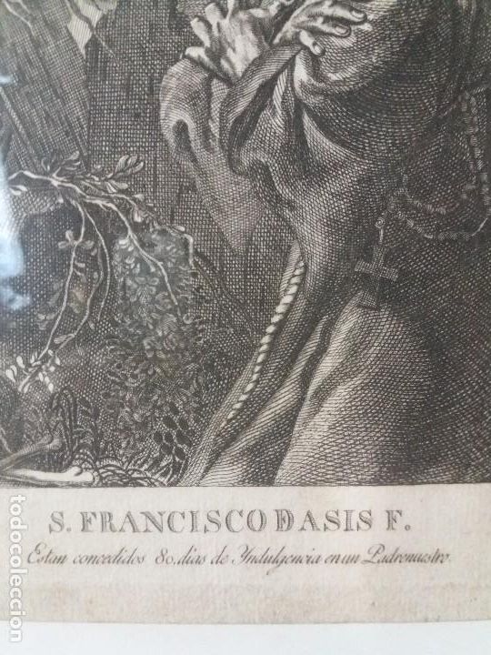 Arte: Grabado de S Francisco D asis - Foto 3