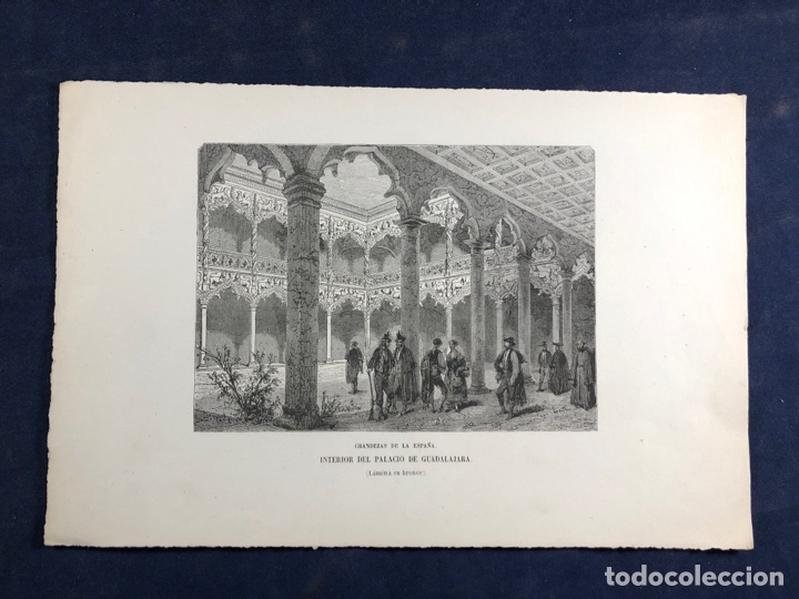 Arte: Interior del palacio de Guadalajara - Foto 1