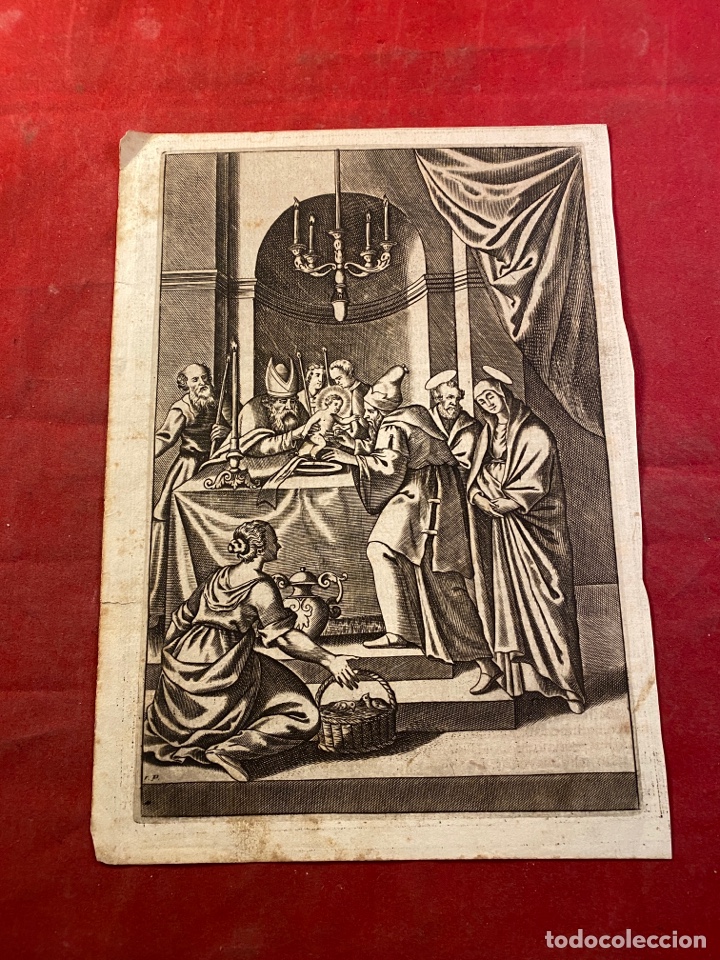 Arte: Antiguo grabado - Foto 1