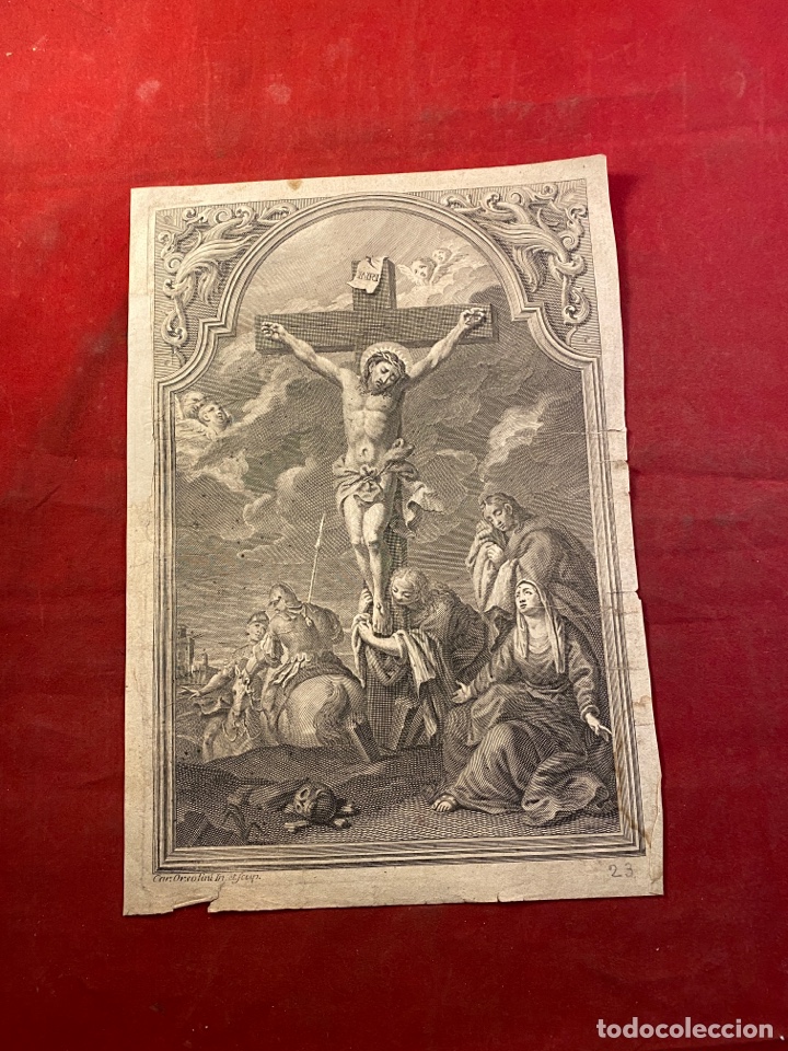 Arte: Antiguo grabado - Foto 1