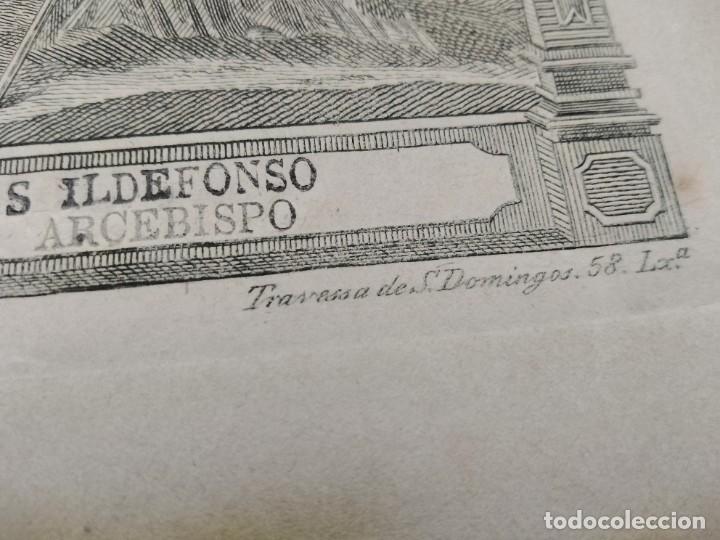 Arte: Antiguo Grabado de San Ildefonso. - Foto 11