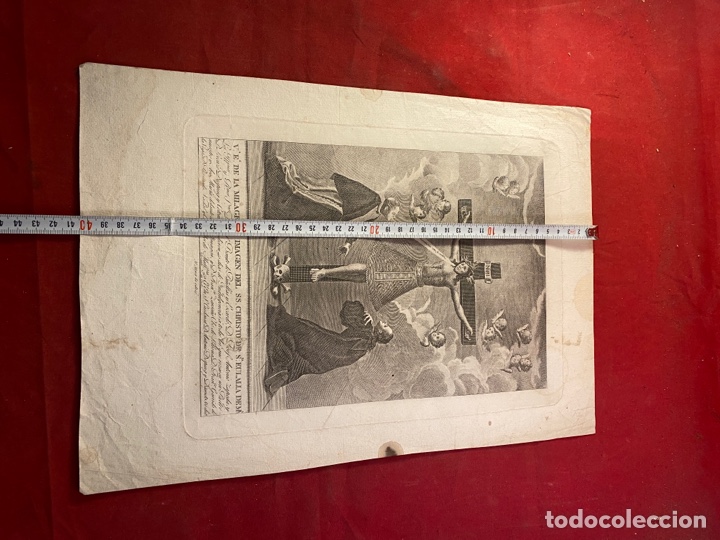 Arte: V. E DE LA MILAGROSA IMAGEN DEL SS CHRISTO DE S EULALIA DEM - Foto 2