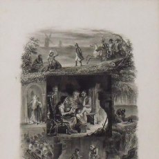 Arte: GRABADO LES SOUVENIRS DU PEUPLE. LOS RECUERDOS DE LA GENTE. LEMUD. GOUTIERE. PERROTIN. CHARDON. 1858