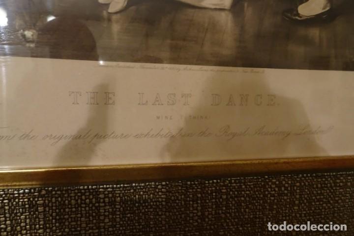 Arte: Grabado , The Last Dance , finales del xix - Foto 3