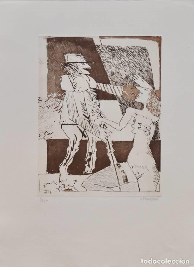 Arte: Grabado Javier Pereda &rdquo;La Pareja&rdquo; - Foto 1