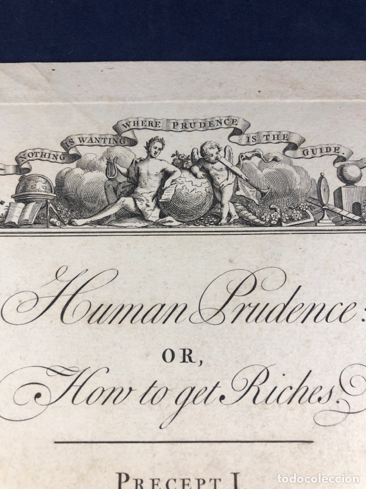 Arte: Human Prudence, or How to Get Riches (1736) - Foto 5