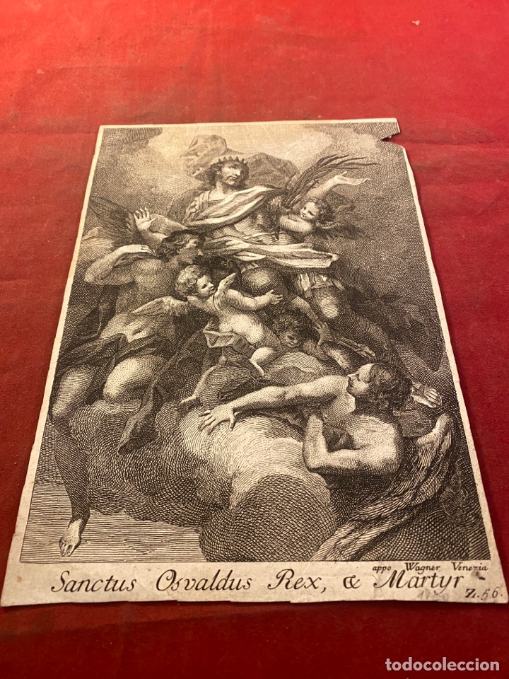Arte: SANCTUS OSVALDUS REX MARTYR - Foto 1