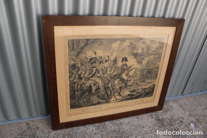 Arte: grabado batalla de wagran 6 aout 1809 - Foto 3