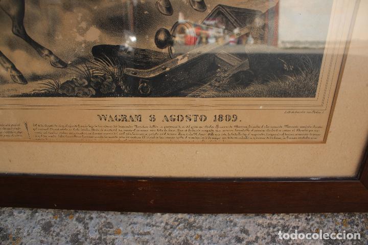 Arte: grabado batalla de wagran 6 aout 1809 - Foto 6