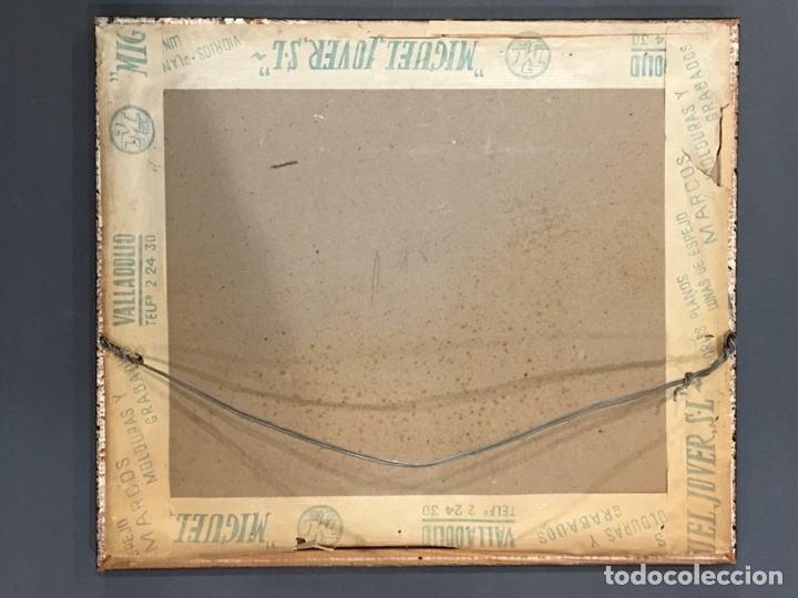 Arte: CUADRO CON GRABADO ANTIGUO - SIGLO XIX - Foto 5