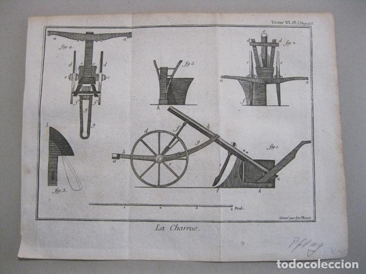 Arte: El arado barroco, hacia 1750. De Meuse - Foto 2