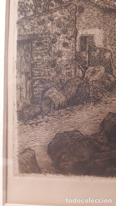 Arte: Grabado de castillo, Ernesto Guti&eacute;rrez 1932 - Foto 5