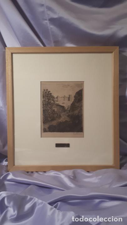 Arte: Grabado de castillo, Ernesto Guti&eacute;rrez 1932 - Foto 6