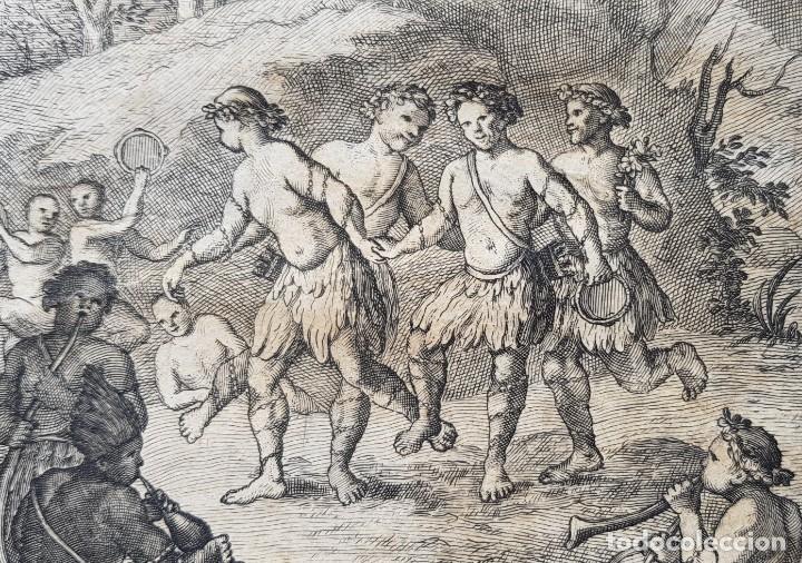 Arte: Baile de Indios Mapuyes. Orinoco Gumilla. - Foto 7