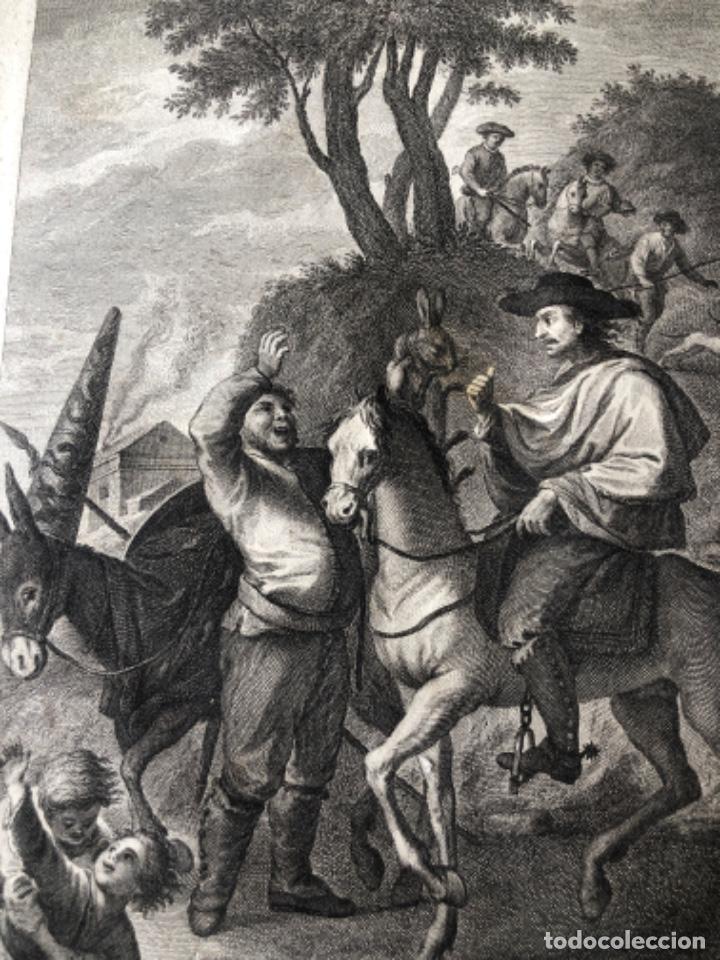 Arte: Grabado del Quijote S.XVIII - Foto 3