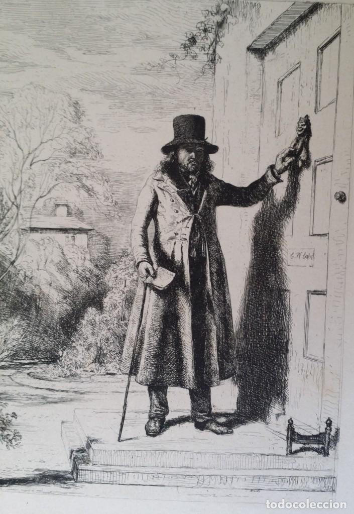 Arte: Aguafuerte, Romanticismo, c. 1845 - Foto 1