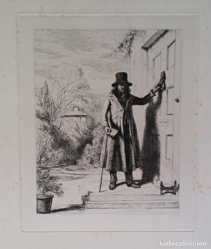 Arte: Aguafuerte, Romanticismo, c. 1845 - Foto 3