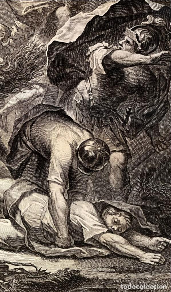 Arte: Biblia: La conversi&oacute;n de san Pablo, 1728. Pool / Houbrake - Foto 7