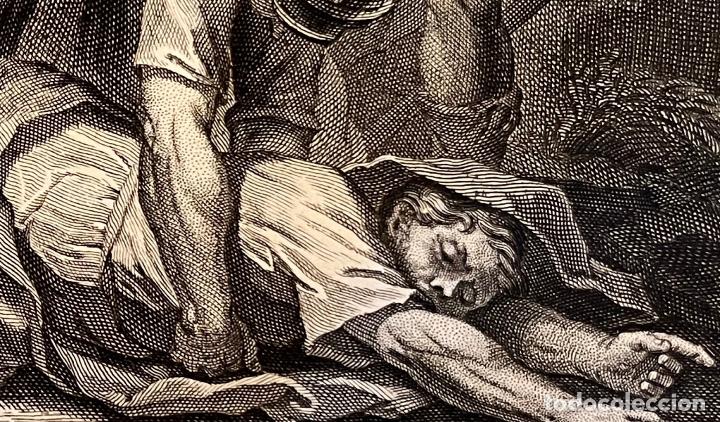 Arte: Biblia: La conversi&oacute;n de san Pablo, 1728. Pool / Houbrake - Foto 9
