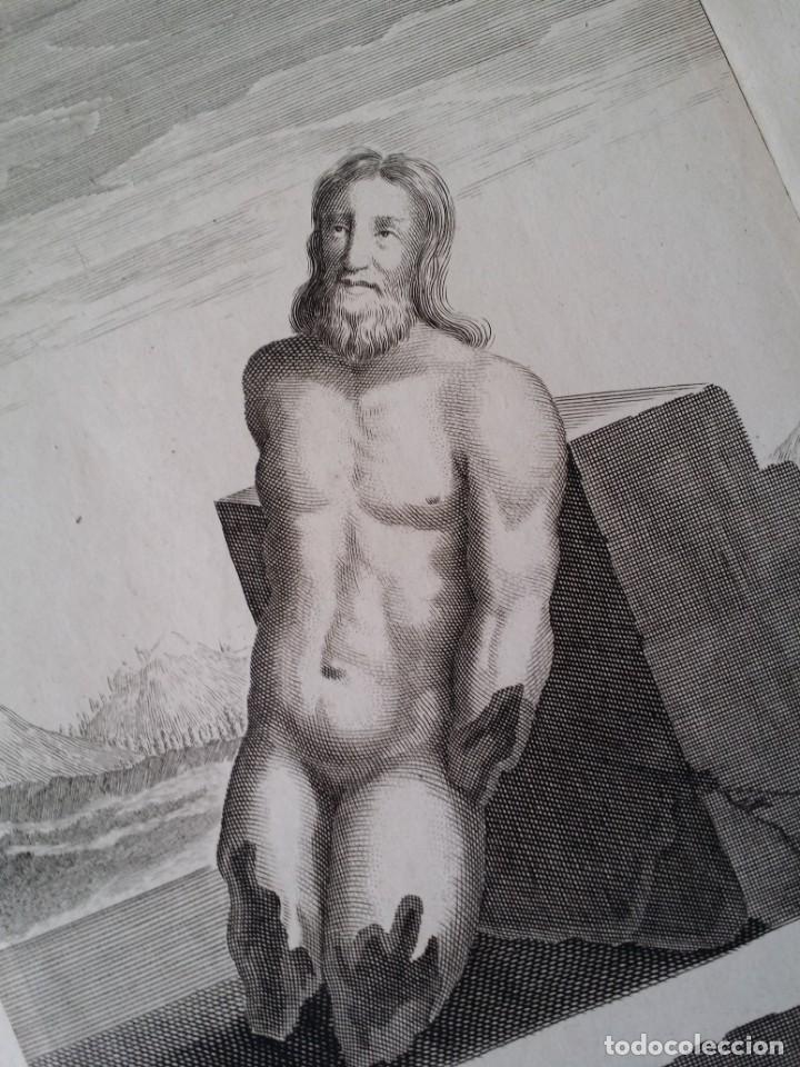 Arte: Erik Dahlberg, dios THOR, aguafuerte de 1715 - Foto 3