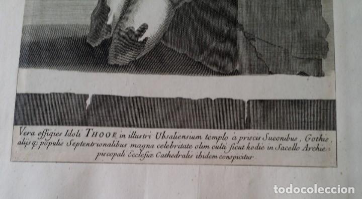 Arte: Erik Dahlberg, dios THOR, aguafuerte de 1715 - Foto 5