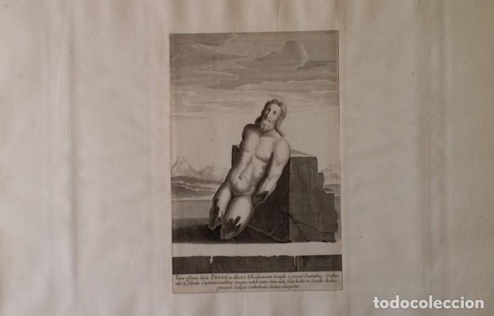 Arte: Erik Dahlberg, dios THOR, aguafuerte de 1715 - Foto 8