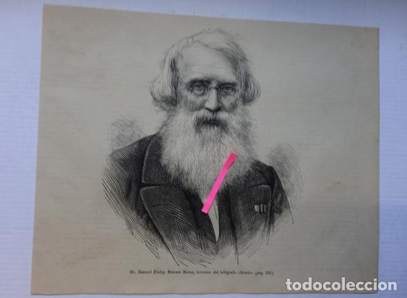 Kunst: SAMUEL FINLEY BREESSE MORSE, INVENTOR DEL TEL&Eacute;GRAFO EL&Eacute;CTRICO.