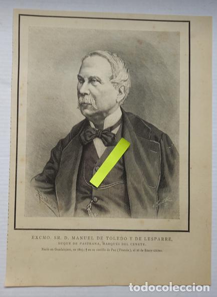 Art: D. MANUEL DE TOLEDO Y DE LESPARRE, DUQUE DE PASTRANA, MARQU&Eacute;S DEL CENETE.
