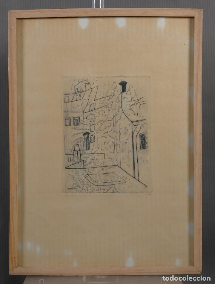 Arte: Grabado Calle Paris - Foto 2