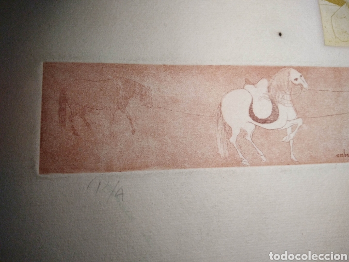Arte: GRABADO PRUEBA DE AUTOR PARRILLA - Foto 4