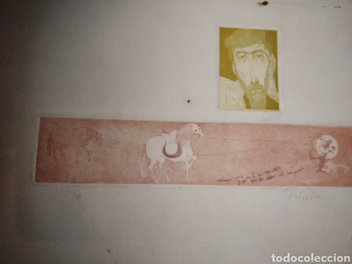 Arte: GRABADO PRUEBA DE AUTOR PARRILLA - Foto 5