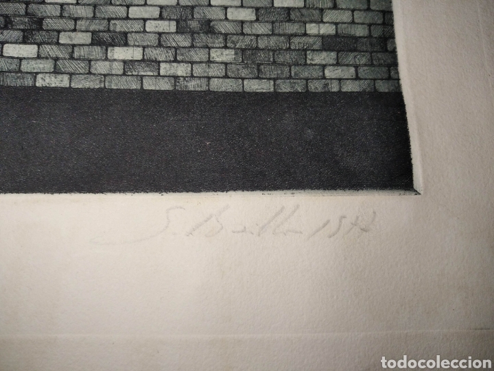 Arte: GRABADO CINEMA S&Aacute;NCHEZ BAILLO 1977 - Foto 2
