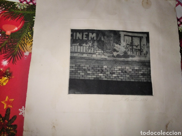 Arte: GRABADO CINEMA S&Aacute;NCHEZ BAILLO 1977 - Foto 7