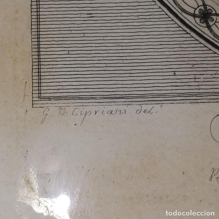 Arte: TERPSICHORE. FRANCESCO BARTOLOZZI. GRABADO. INGLATERRA. 1799. - Foto 11