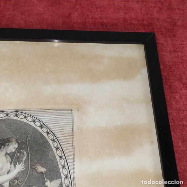Arte: TERPSICHORE. FRANCESCO BARTOLOZZI. GRABADO. INGLATERRA. 1799. - Foto 30