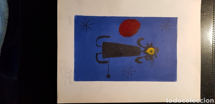 Arte: Firmado y numerado MIRO. - Foto 4