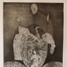 Arte: LEO LEONHARD (1939-2011): AGUAFUERTE FIRMADO Y NUMERADO, 1969