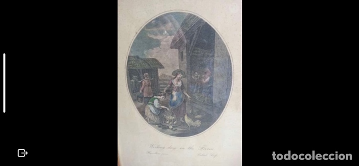 Arte: PAREJA DE GRABADOS INGLESES - Foto 4