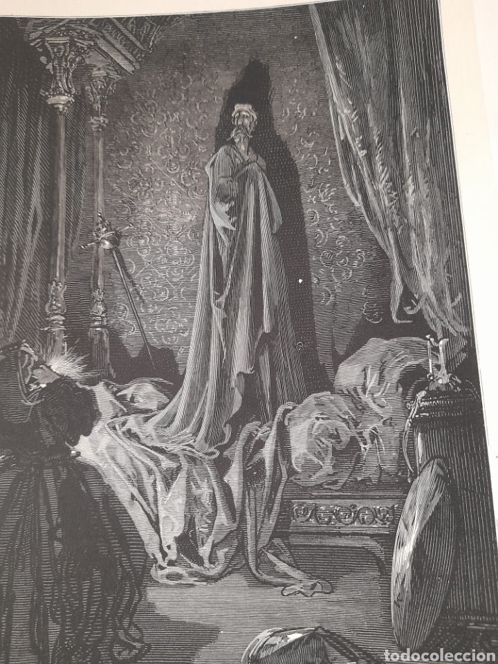 Arte: Antiguo grabado de Don Quijote - Foto 3