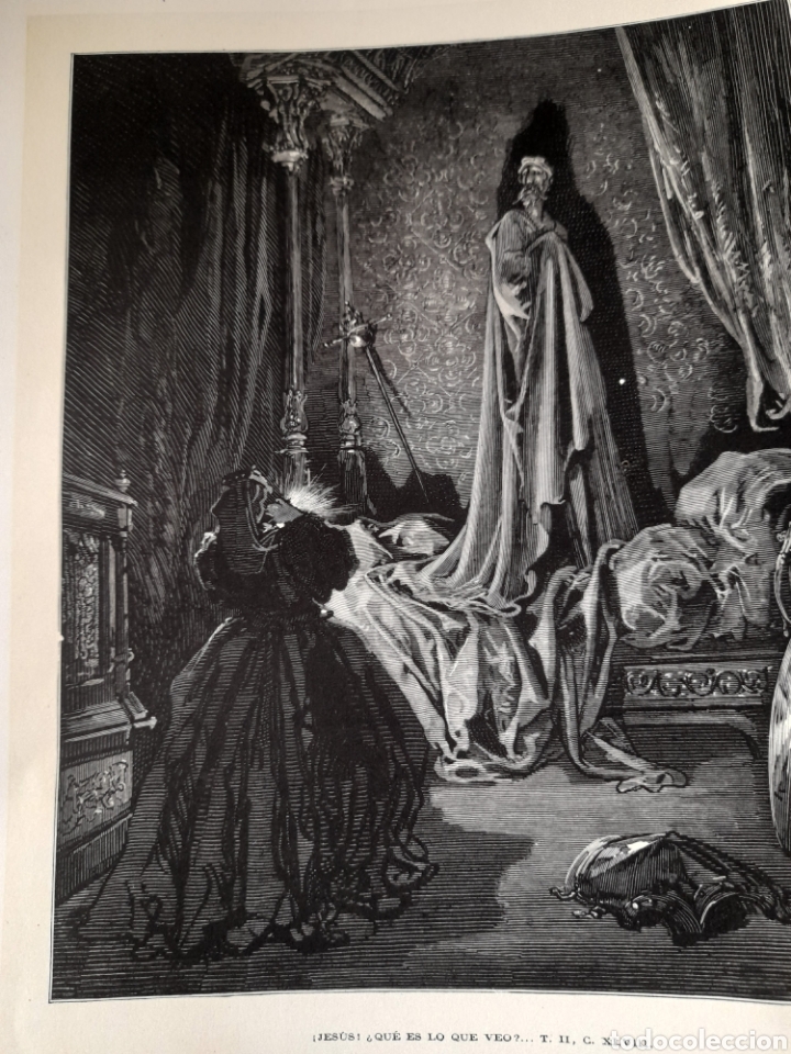 Arte: Antiguo grabado de Don Quijote - Foto 4